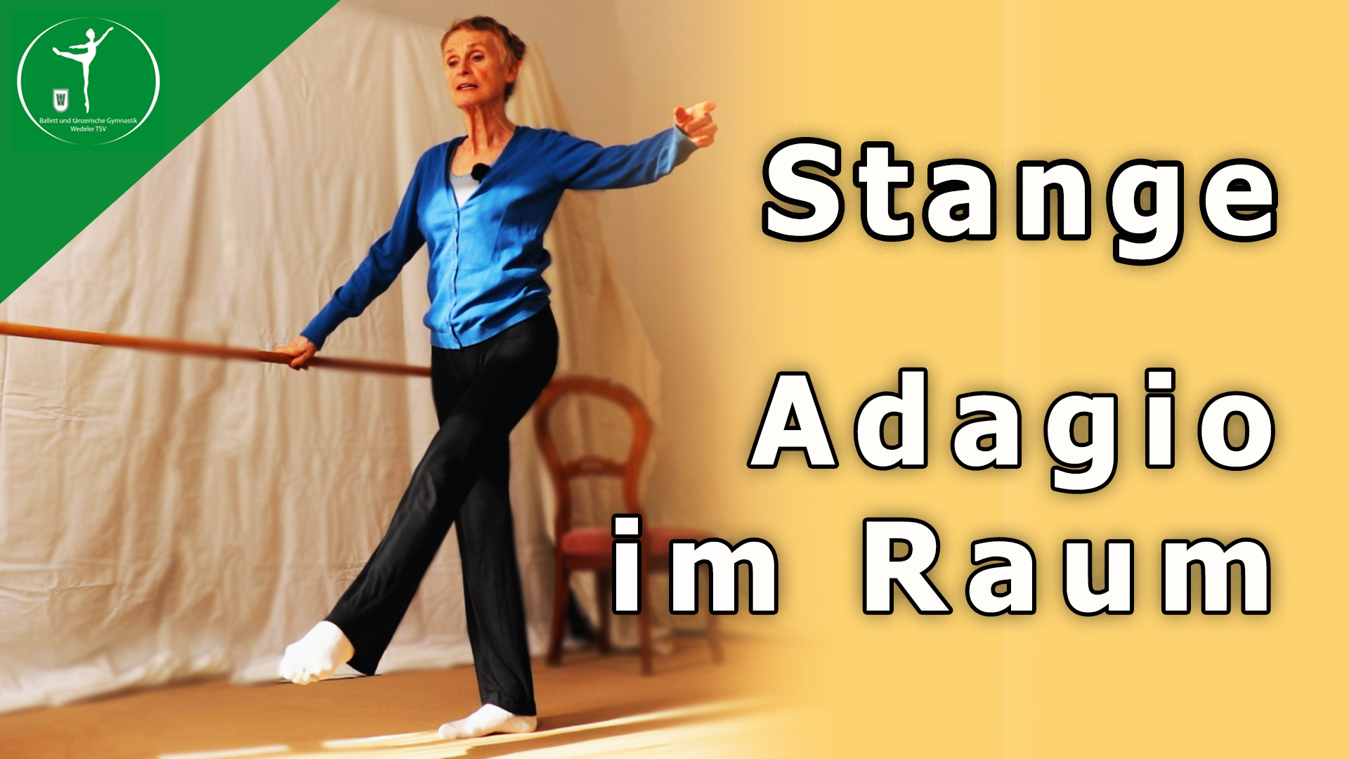 Read more about the article Ballett | Stangentraining 3 u. Adagio im Raum