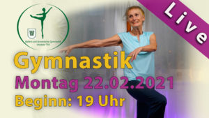 Read more about the article Gymnastik Livestream | Mo 22.02.2021 | 19 Uhr