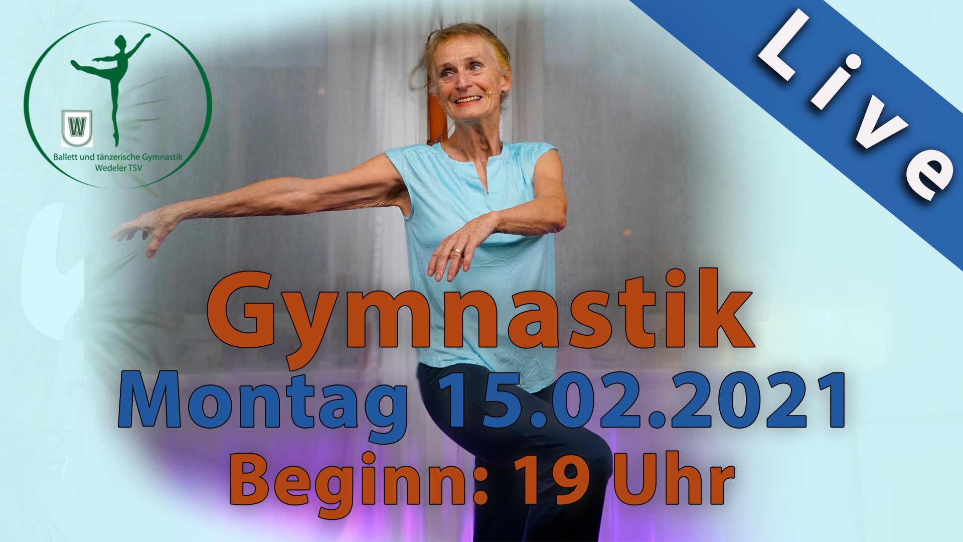 Read more about the article Gymnastik Livestream | Mo 15.02.2021