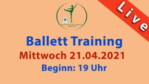 Read more about the article BALLETT LIVESTREAM | Mittwoch 21.04.2021 | 19 Uhr