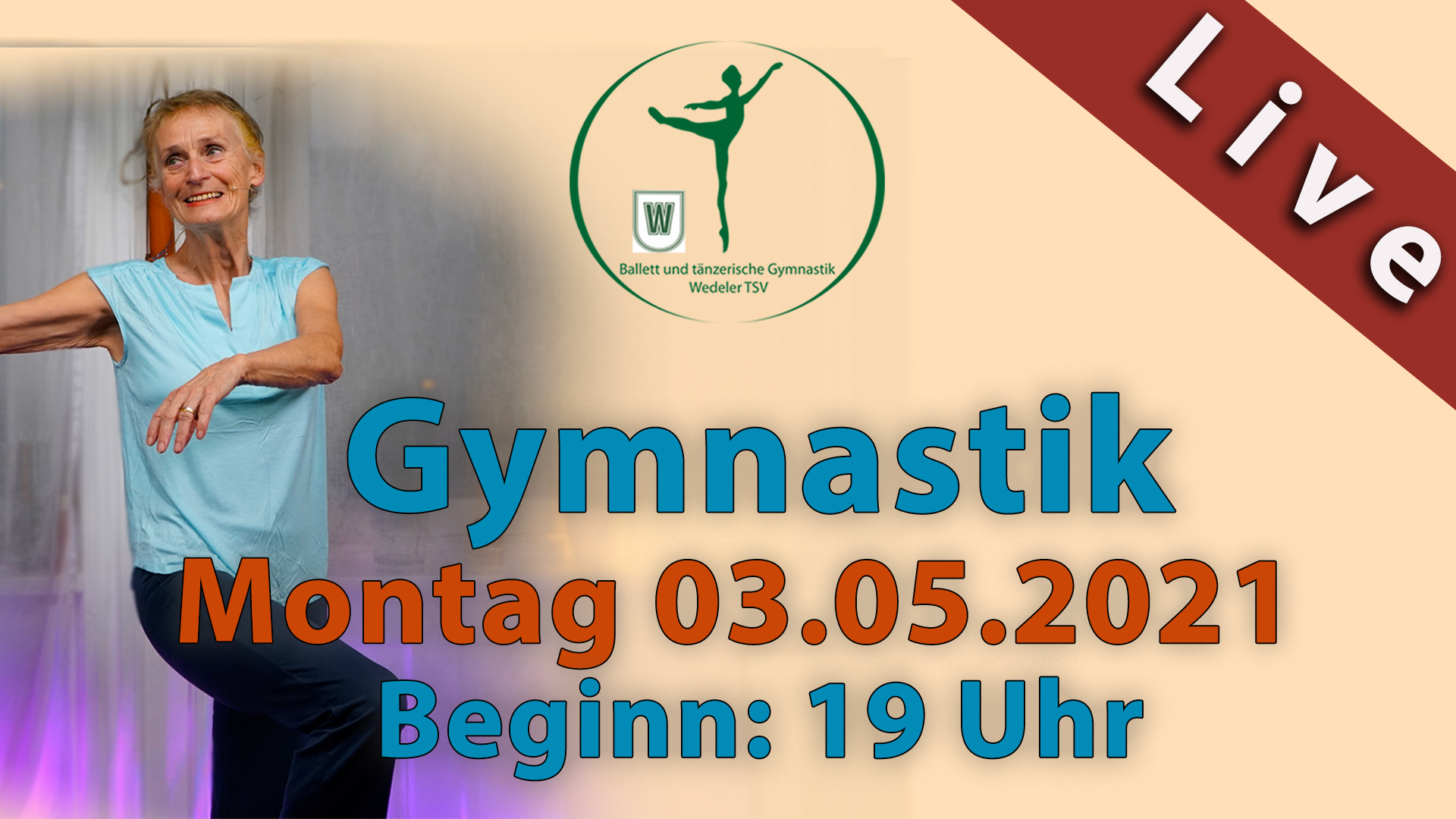 Read more about the article Gymnastik Livestream | Mo 03.05.2021 | 19 Uhr